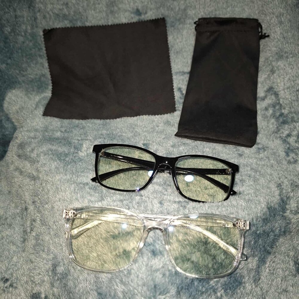 NWOT UNISEX 2 Pair Blue-Light Blocking Glasses